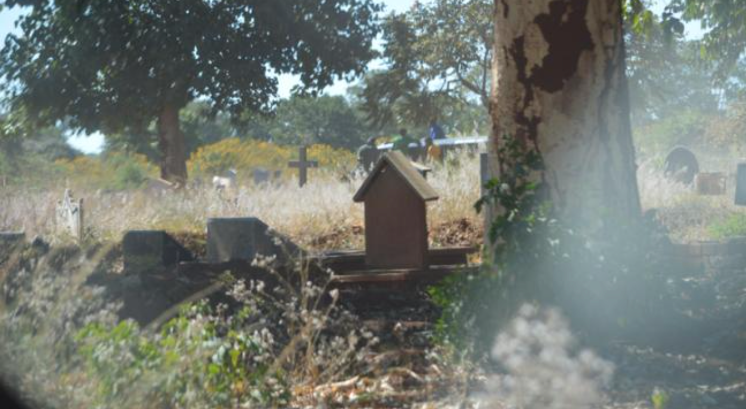 Cemetery in Lusaka, Zambia, June 4, 2016. Photo by Charles Holmes